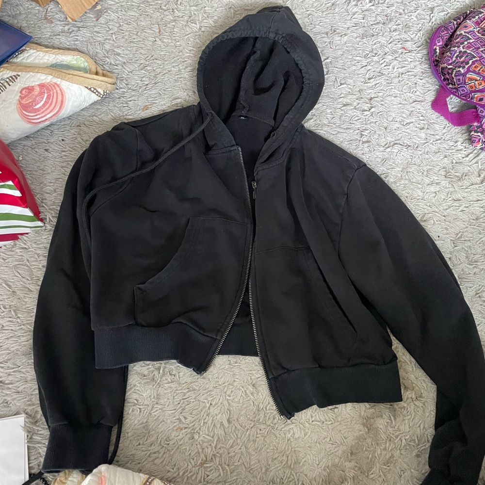 black jacket